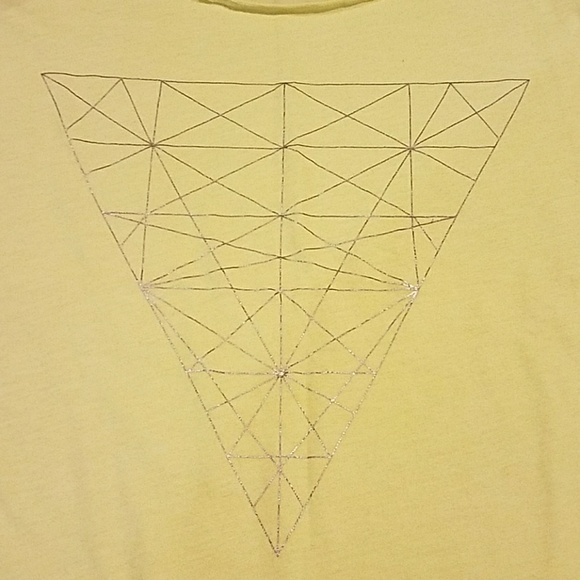 Light Yellow MNG Silver Diamond Tank - Picture 2 of 4